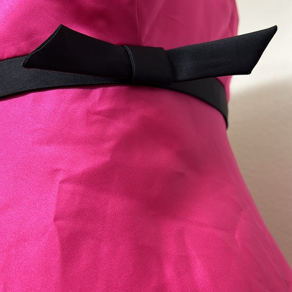 Alfred Angelo Fuchsia/Black Party Dress - Picture 5 of 7